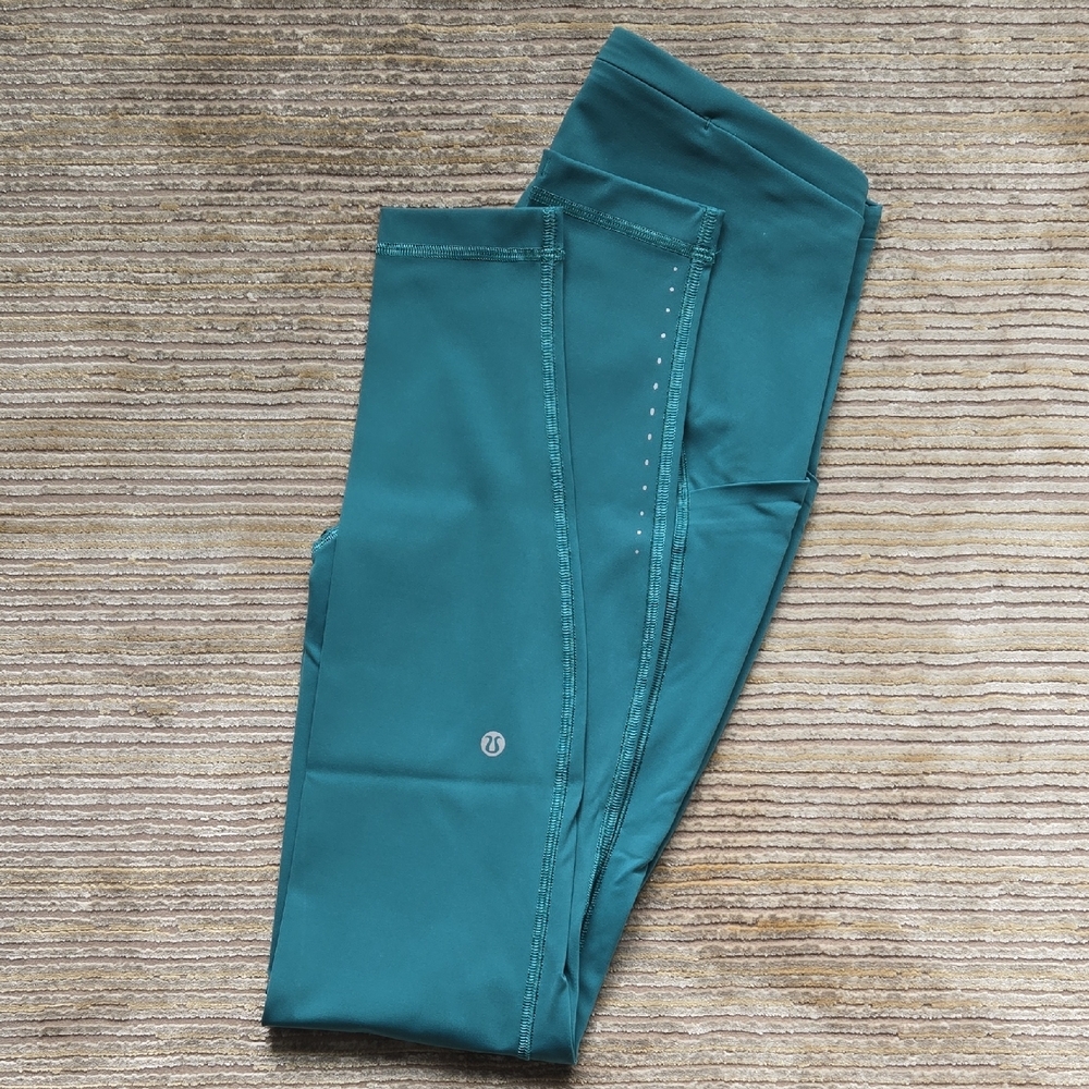 Lululemon Swift Speed High-Rise Crop 28" Teal Lagoon
